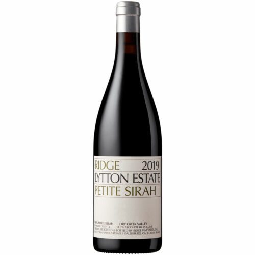 Ridge Lytton Estate Petite Sirah 2019
